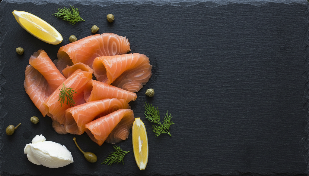 Smoked Norwegian salmon 80g