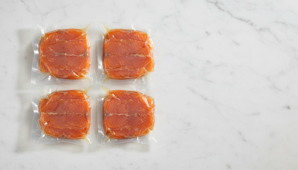 Smoked Norwegian salmon 80g