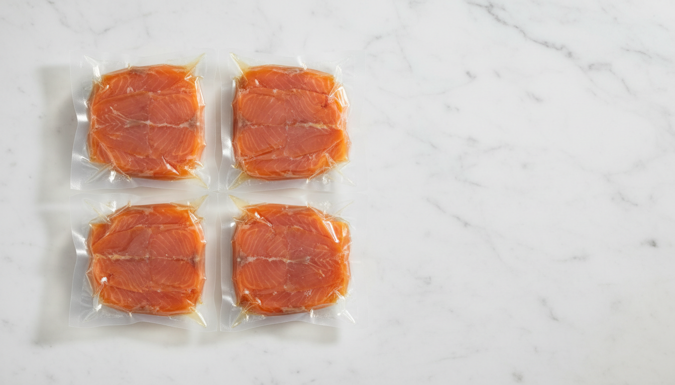 Smoked Norwegian salmon 80g