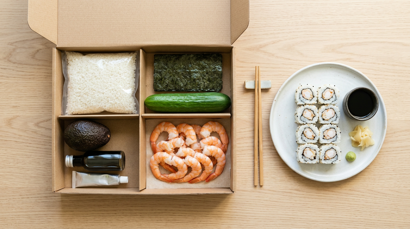 Nyami Nyami Home Sushi Kit Prawn