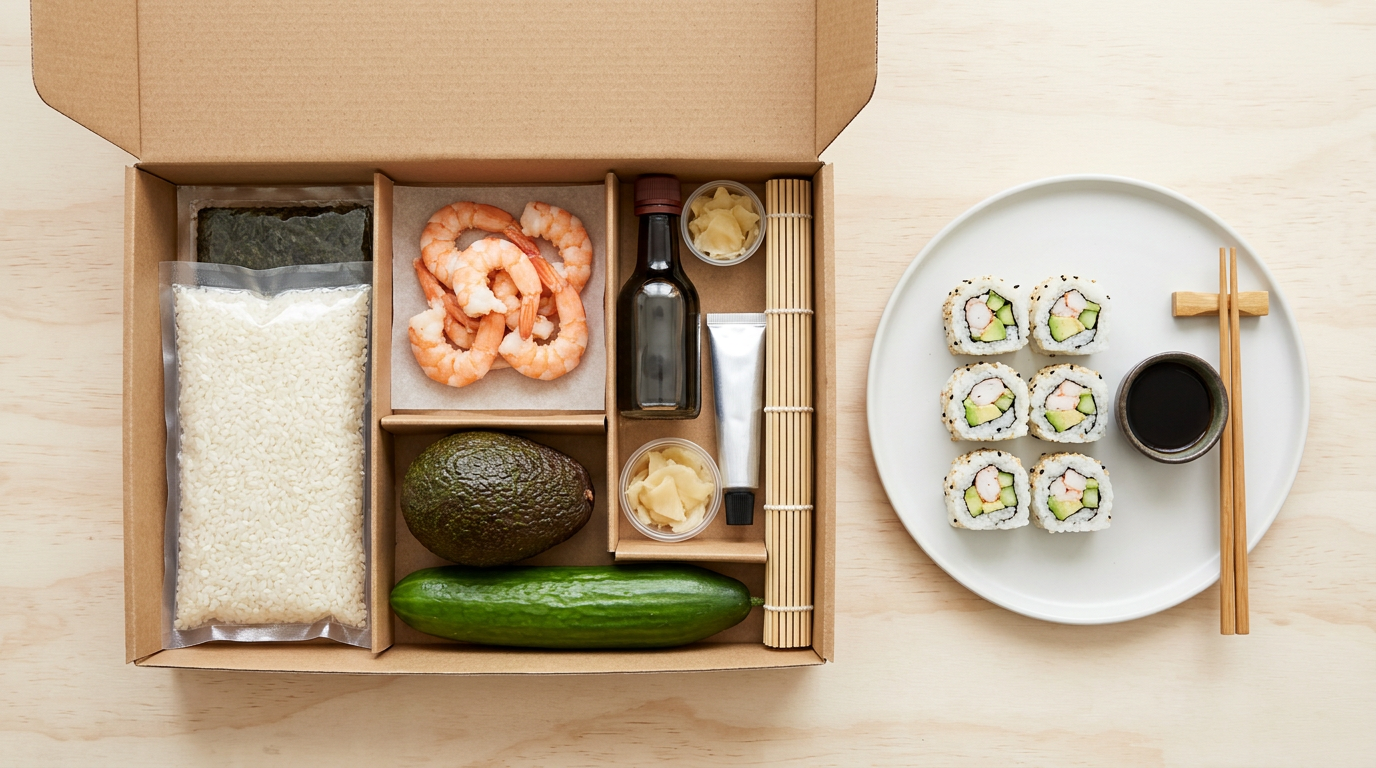 Nyami Nyami Home Sushi Kit Prawn