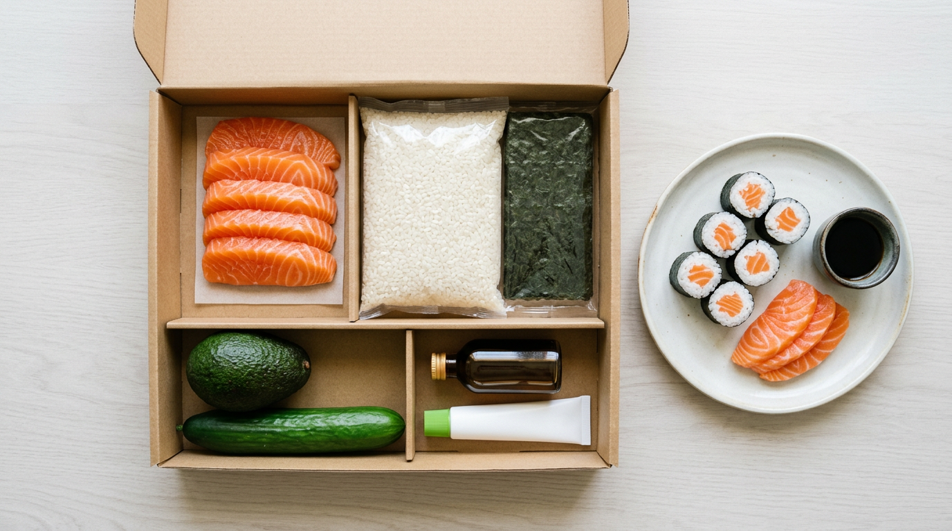Nyami Nyami Home Sushi Kit Salmon
