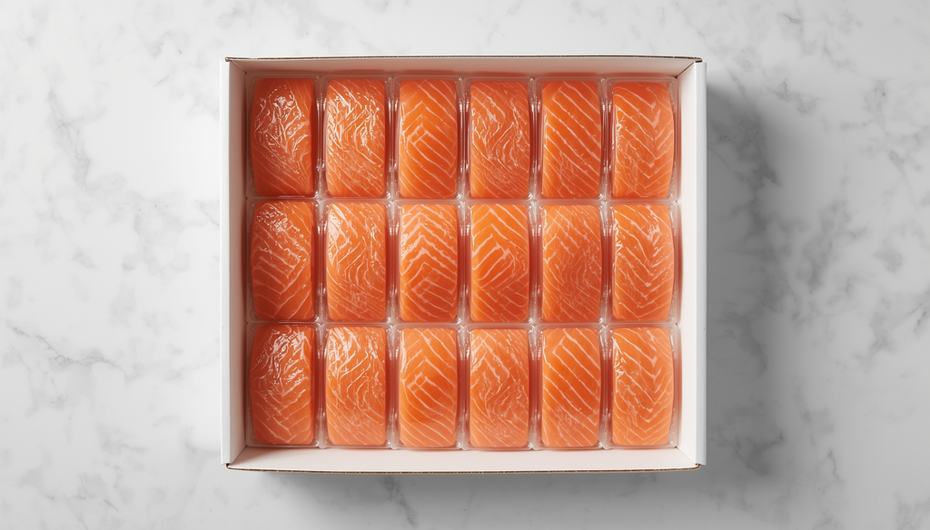 Frozen Norwegian Salmon Portions