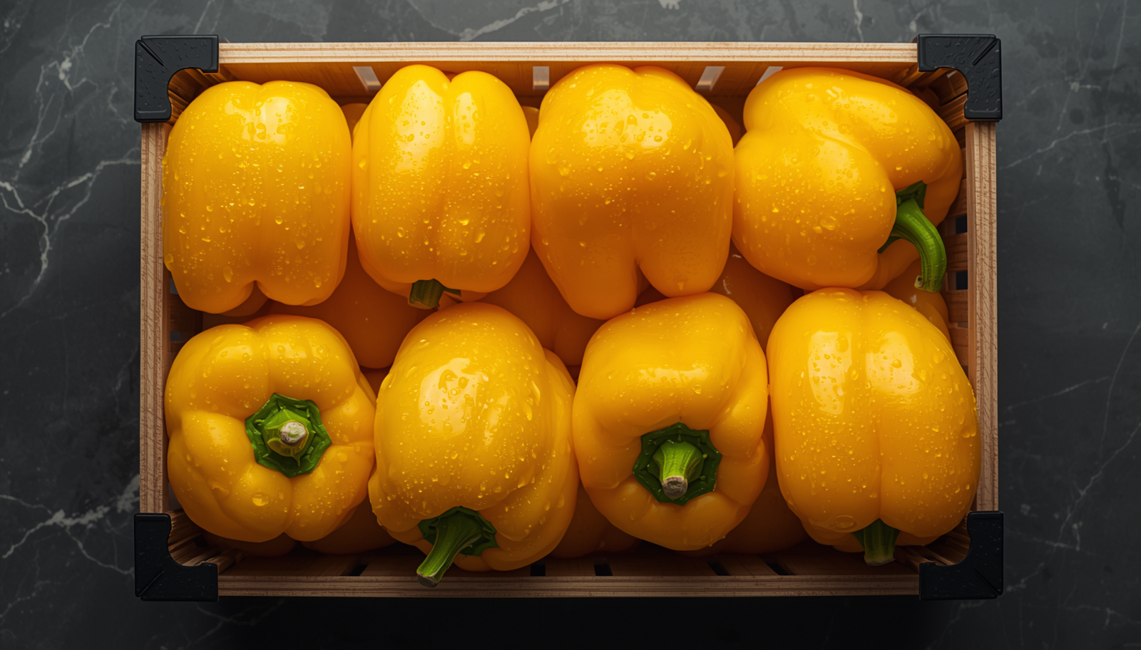 Fresh Yellow Bell Peppers