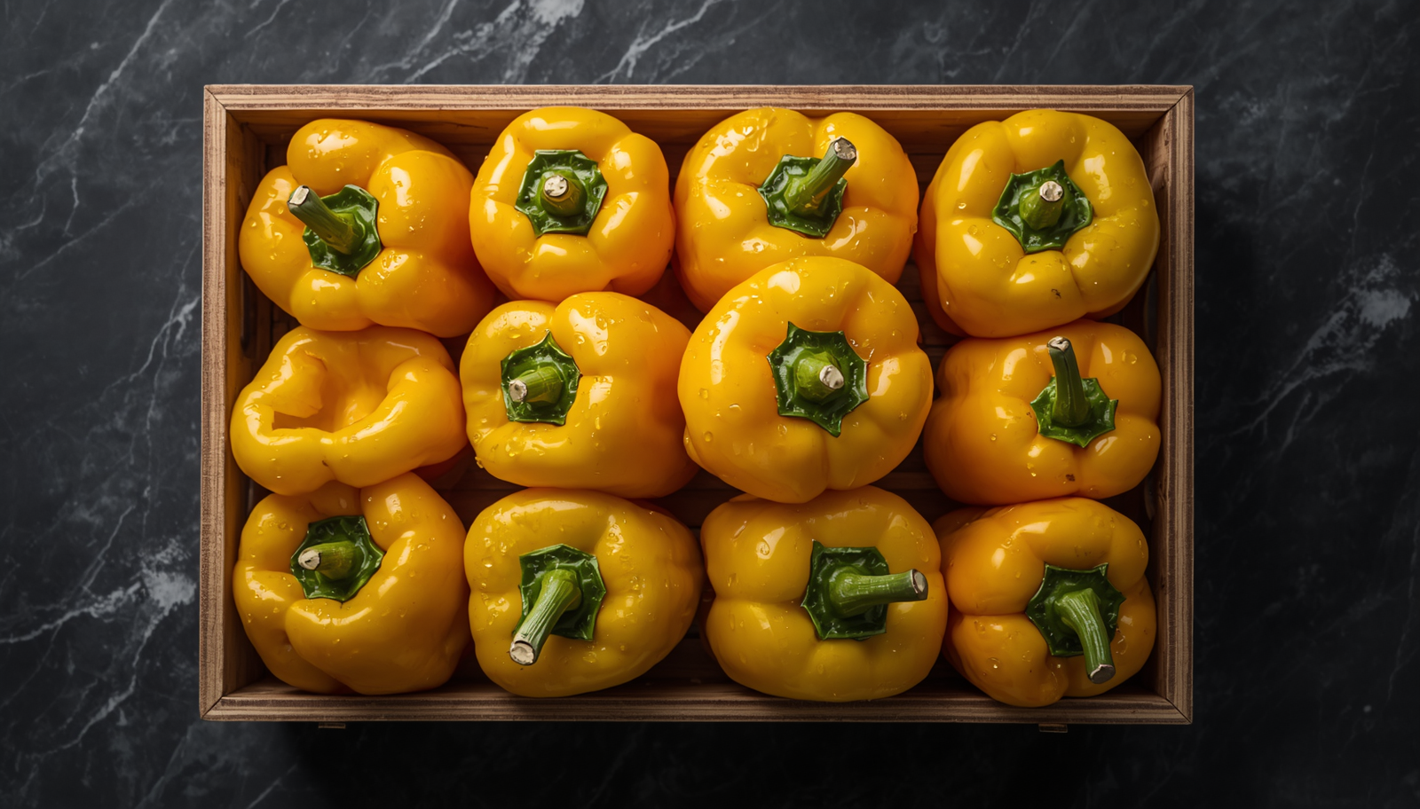 Fresh Yellow Bell Peppers