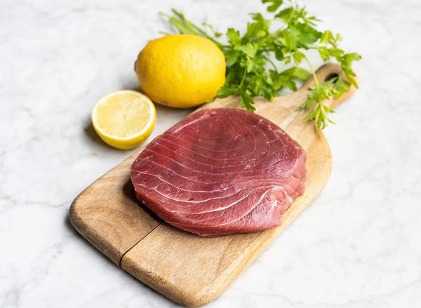 Fresh Yellowfin Tuna Steak Box 2x400g